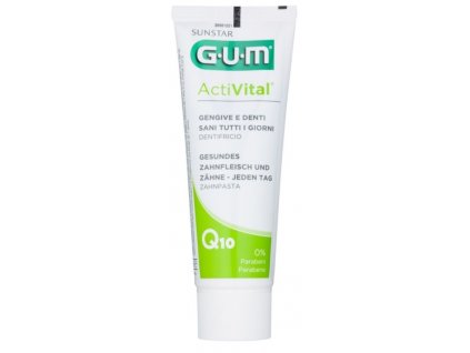 Gum Activital Q10 zubná pasta pre svieži dych 75 ml