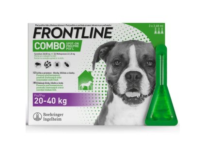 frontline combo spot on psy 20 40kg 3x2,68ml iliek