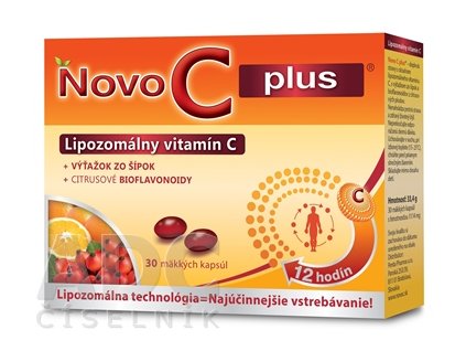 Novo C Plus Lipozomálny vitamín C 30 kapsúl