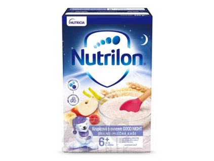 Nutrilon Obilno-mliečna kaša Krupicová s ovocím Good Night 6+ 225 g