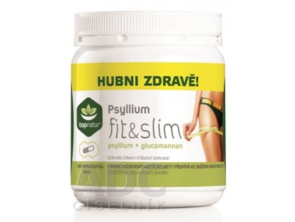 Topnatur Fit & Slim Psyllium 180 kapsúl