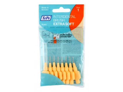 TePe Extra Soft medzizubné kefky 0,45 mm 8 ks