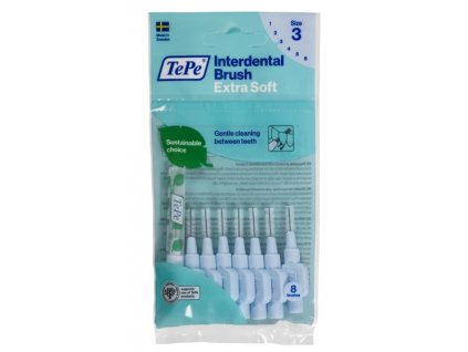 TePe Extra Soft medzizubné kefky 0,6 mm 8 ks