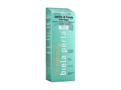 Biela perla white & fresh moringa zubná pasta 75 ml