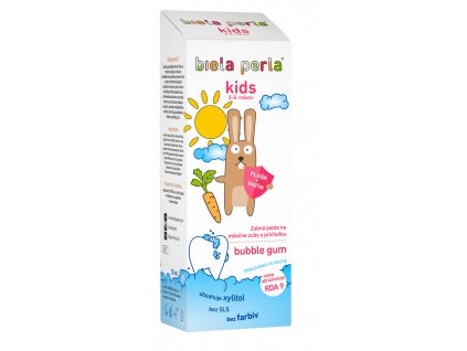 Biela perla Kids detská zubná pasta 3 – 6 rokov 50 ml