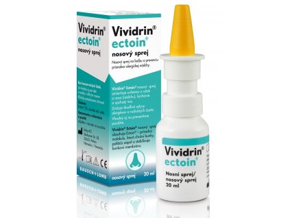 Vividrin ectoin nosový sprej 20 ml