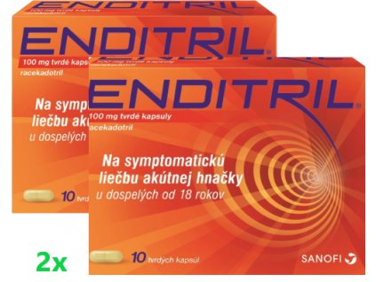 Enditril 100 mg tvrdé kapsuly 10 ks + 10 ks