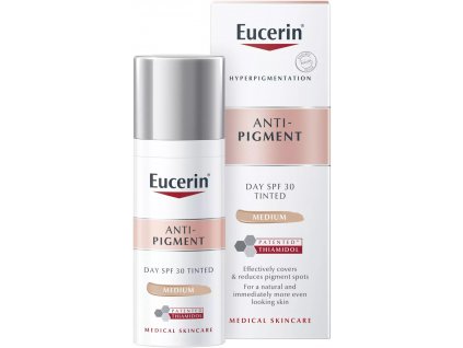 Eucerin AntiPigment - Denný krém tónovaný - stredne tmavý 50 ml