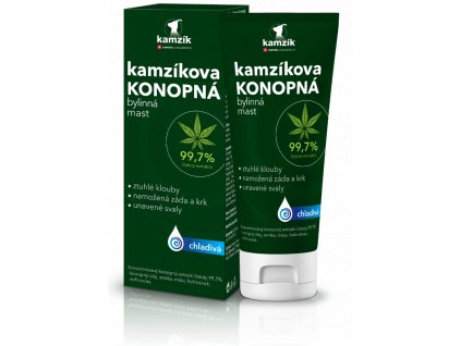 Cemio Kamzíkova konopná masť chladivá 200 ml