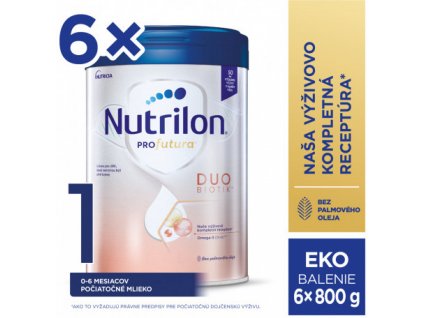 Nutrilon 1 Profutura Duobiotik , 6x800 g