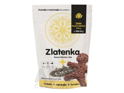 Zlatenka Ľanová vláknina s chia 300 g