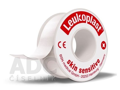 Leukoplast Skin Sensitive náplasť na cievke 2,5 cm x 2,6 m
