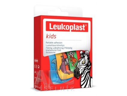 Leukoplast Kids náplasť na rany 2 veľkosti 12 ks