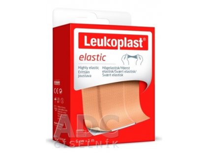 Leukoplast Elastic náplasť na rany 6 cm x 1 m