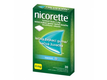 Nicorette Icemint gum 30x4 mg