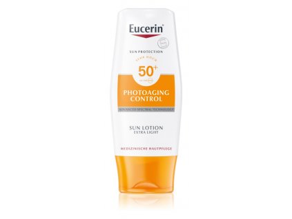 Eucerin Sun Photoaging Control extra ľahké mlieko na opaľovanie SPF50 150 ml