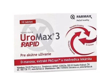 Farmax Uromax Rapid 10 tabliet