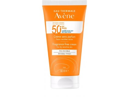 Avene Sun krém na opaľovanie bez parfumácie SPF50+ 50 ml