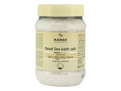 Kawar kúpeľová soľ z Mŕtveho mora 500 g