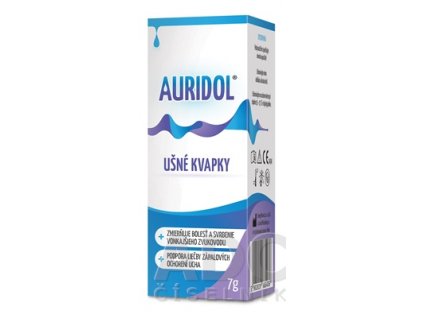 Auridol ušné kvapky 7 g