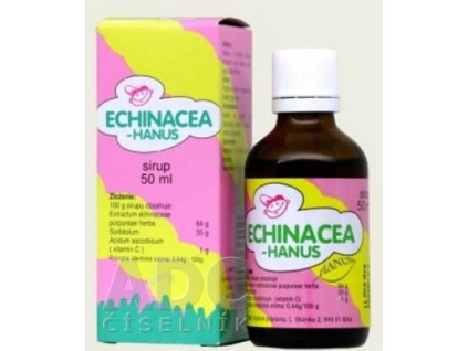 Hanus Echinacea detský sirup 50 ml
