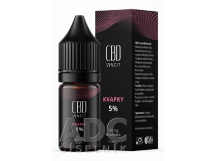 CBD Vincit kvapky 5% 10 ml