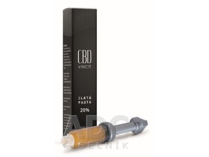 CBD Vincit zlatá pasta 20 % 5 ml