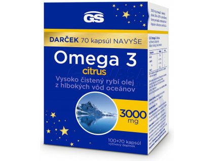 GS omega 3 citrus 100+70 iliek