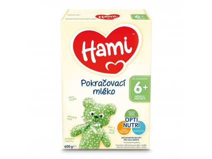 Hami Následná dojčenská mliečna výživa 6+ 600 g