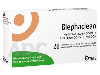 Blephaclean sterilné obrúsky 20 ks