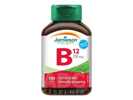 Jamieson Vitamín B12 250 mcg 100 tabliet