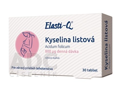 Elasti-Q Kyselina listová 30 tabliet