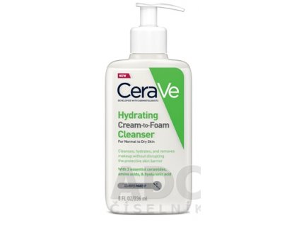 CeraVe Čistiaci peniaci krém 236 ml