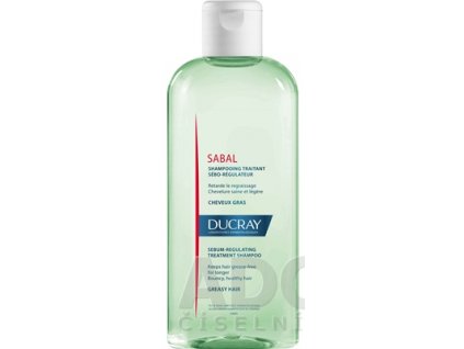 Ducray Sabal šampón regulujúci tvorbu mazu 200 ml