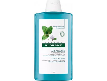 Klorane Mäta šampón pre vlasy vystavené znečistenému ovzdušiu 400 ml