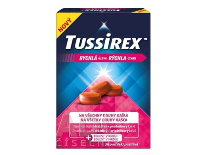 Tussirex pastilky proti kašli past.20