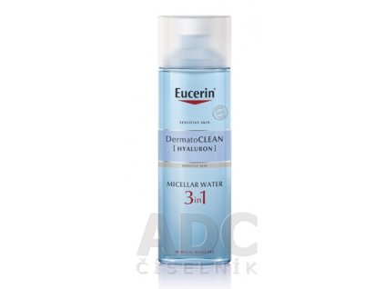 Eucerin DermatoClean Hyaluron Micelárna voda 3v1 citlivá pleť 200 ml