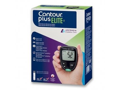 Contour Plus Elite glukomer set