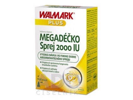 Walmark Megadéčko Sprej 2000 IU 8 ml