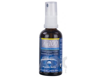 Pharma Activ Koloidné striebro Ag100 40ppm spray 50 ml