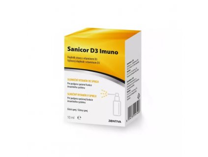 SANICOR D3 IMUNO sprej 1x10 ml