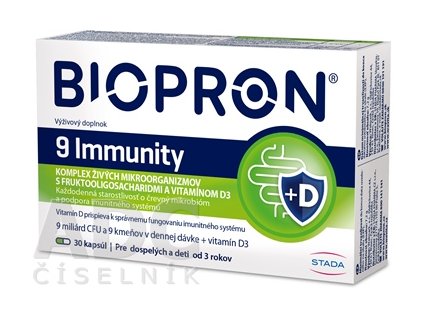 Walmark Biopron 9 Immunity 30 kapsúl