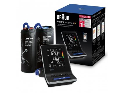 BRAUN EXACTFIT™ 5 CONNECT BUA6350, Ramenný tlakomer s funkciou Bluetooth