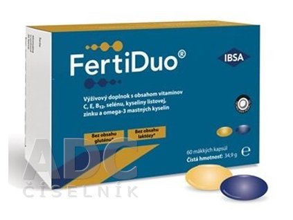 FertiDuo Deň 30 cps + FertiDuo Noc 30 cps, 1x1 set