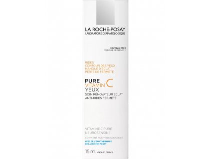 La Roche Posay Redermic - Pure vitamin C yeux- očný krém pre citlivú pleť 15 ml
