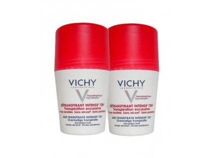 Vichy Antiperspirant Stress Resist 72h proti nadmernému poteniu Roll-on 2x50ml
