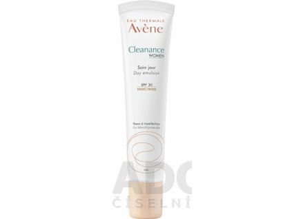 AVENE Cleanance WOMEN SPF30 Tónovacia emulzia pre pleť so sklonom k akné 40 ml