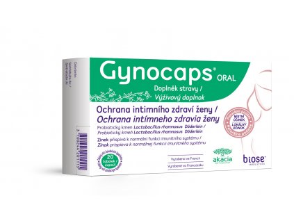 Gynocaps ORAL cps ent 1x20 ks +  1x20ks zadarmo