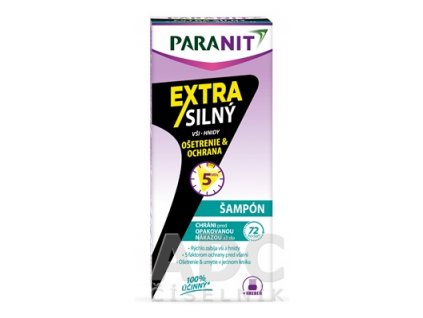 PARANIT EXTRA SILNÝ ŠAMPÓN šampón 100 ml + hrebeň, 1x1 set