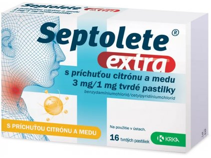 Septolete extra citrón a med 16 pastiliek